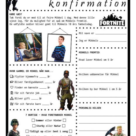 konfirmation_fortnite_dreng Fremtidsquiz til konfirmation med Fortnite tema