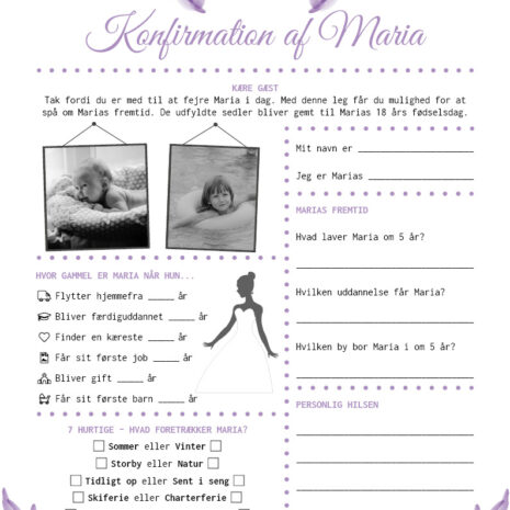 konfirmation_lilla blomst_pige Fremtidsquiz til konfirmation med lilla blomst