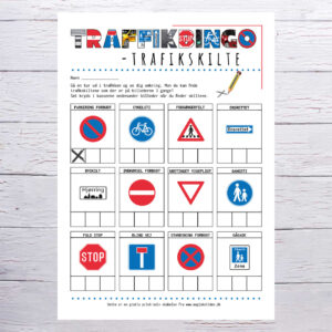 Trafikbingo - trafikskilte