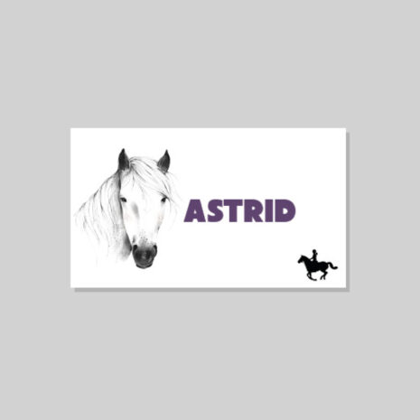 bordkort-hest-KONFI_pige-ramme bordkort-hest-KONFI_pige-ramme