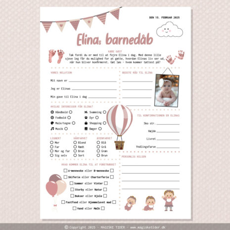 barnedåb_luftballon-støvet-rosa_pige-ramme