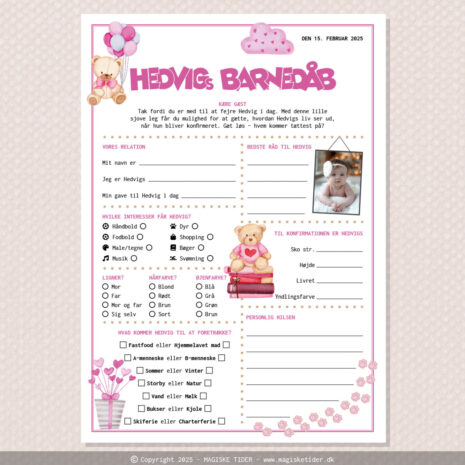 barnedåb_teddy_pige-ramme