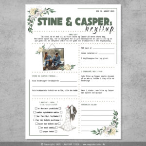 Quiz | Bryllup | Vintage