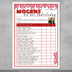 TIP en 13'er | Fødselsdag | Flag